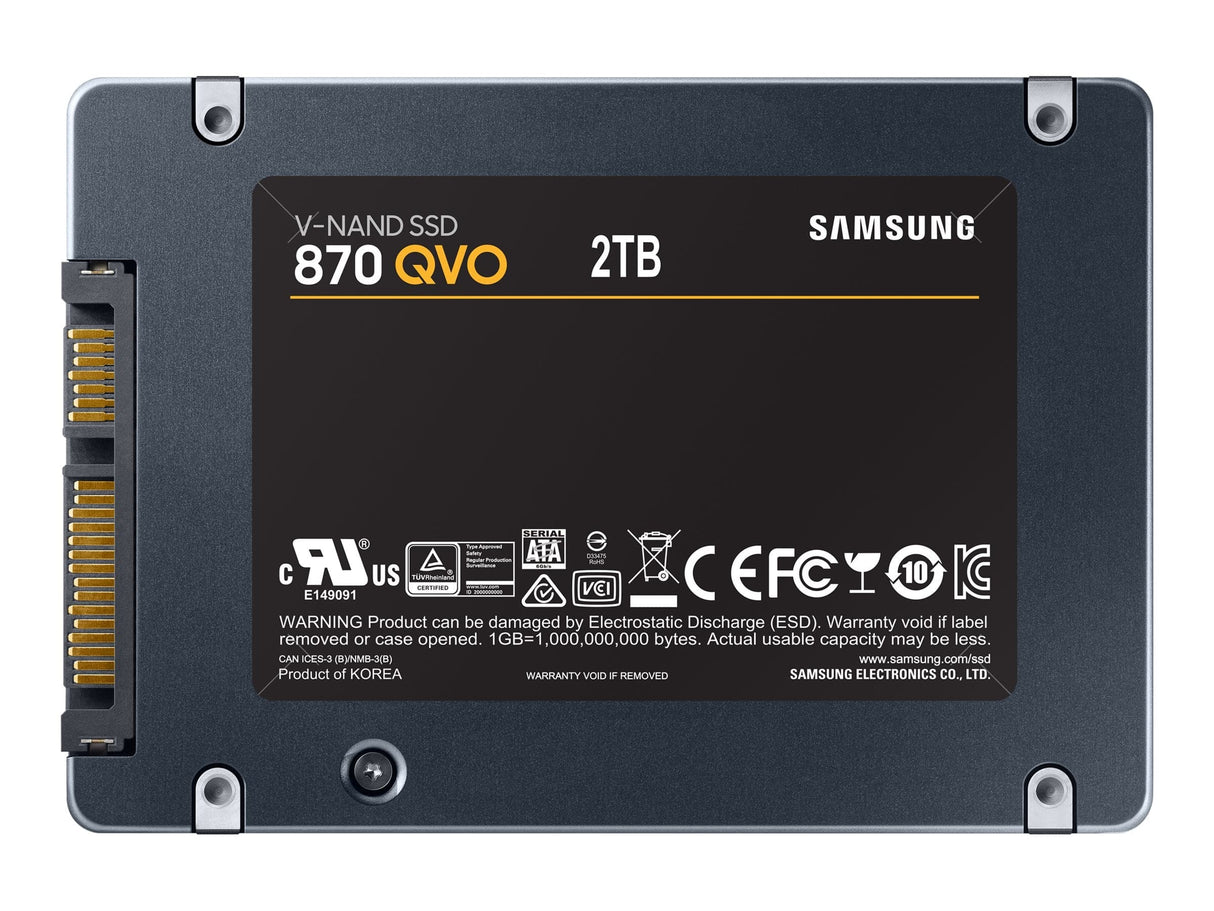 Samsung 870 QVO SSD MZ-77Q2T0BW 2TB 2.5" SATA-600 Samsung