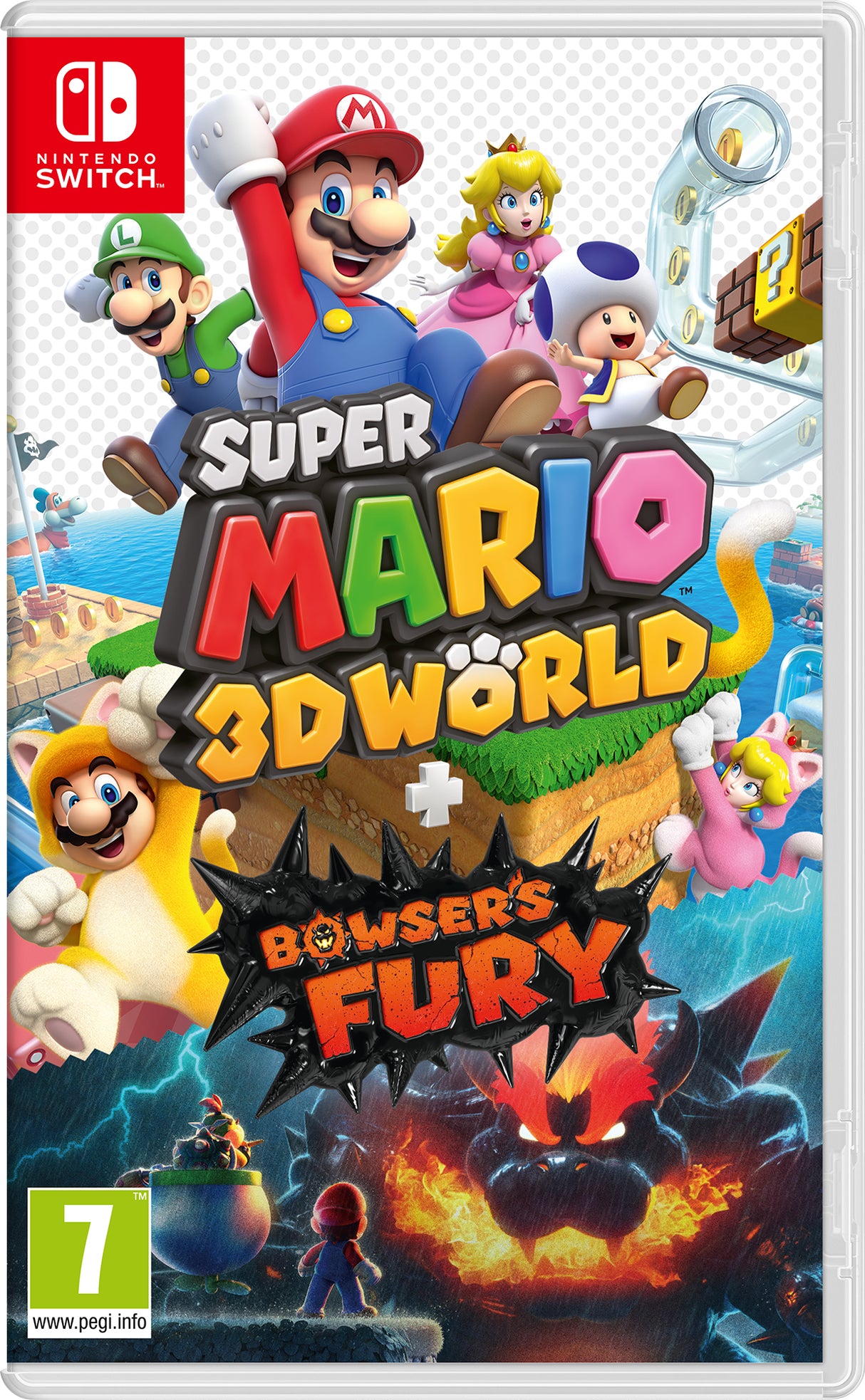 Super Mario 3D World + Bowser’s Fury – Nintendo Switch