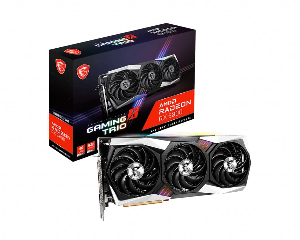 MSI Radeon RX 6800 GAMING X TRIO 16G 16GB MSI