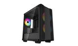 DeepCool CC360 A-RGB Micro-ATX Case, Black