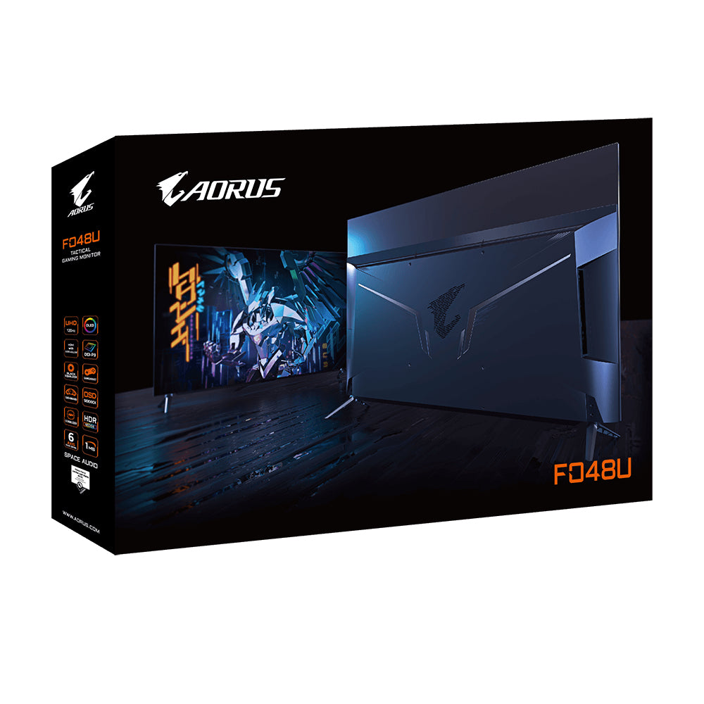 Gigabyte AORUS FO48U 47,53 Zoll 3840 x 2160 HDMI DisplayPort USB-C 120 Hz