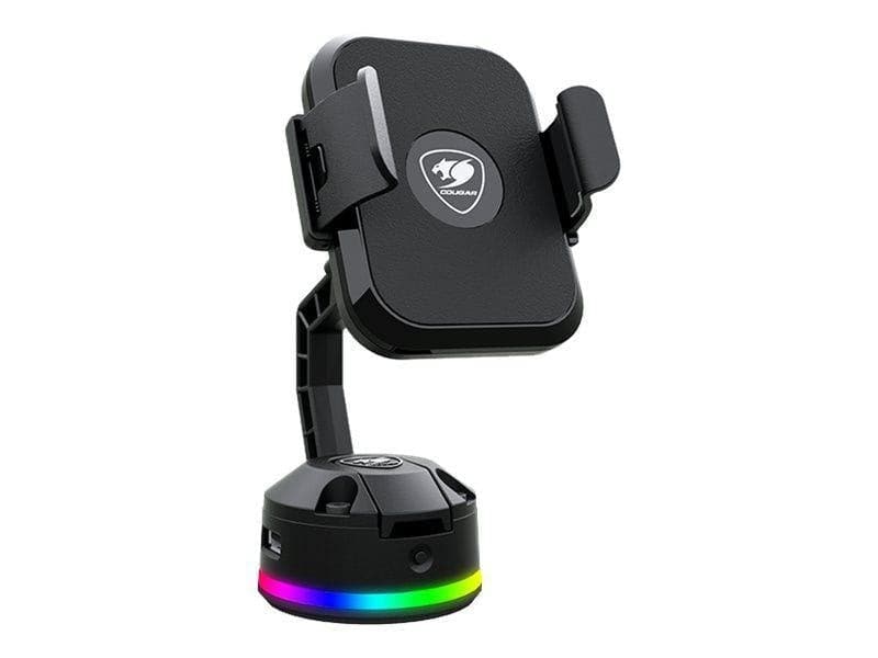 Cougar Bunker M RGB Trådløs Oplader til Mobil 2 USB hubs RGB Lys Cougar