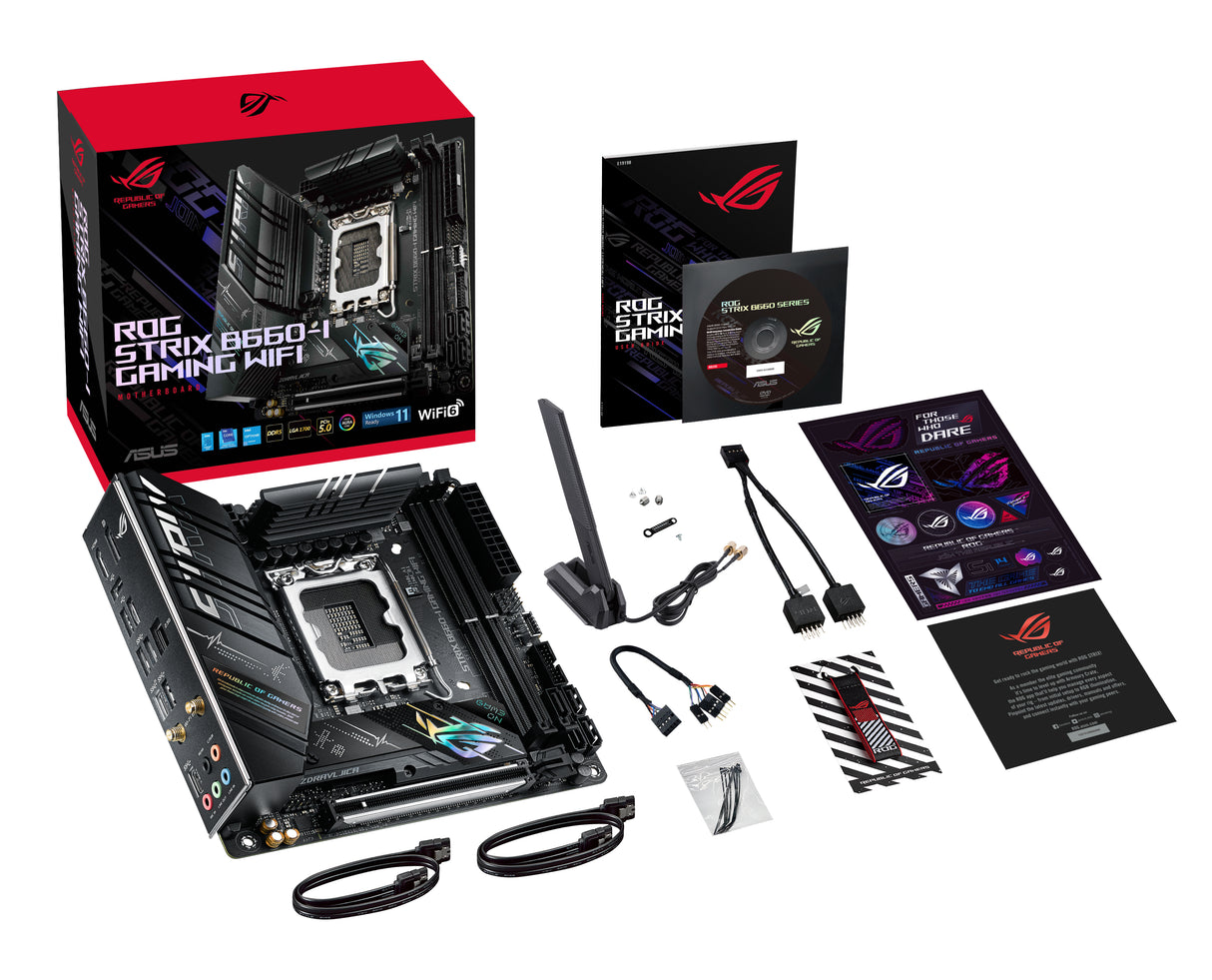 ASUS ROG STRIX B660-I GAMING WIFI Mini ITX LGA1700 Intel B660