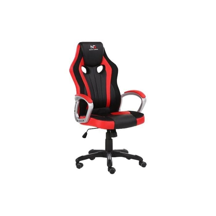 Nordic Gaming Challenger Stol Red - PU Læder - Op til 120 KG Nordic Gaming