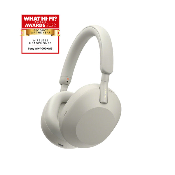 Sony WH-1000XM5 Kabellose Noise-Cancelling-Kopfhörer Silber