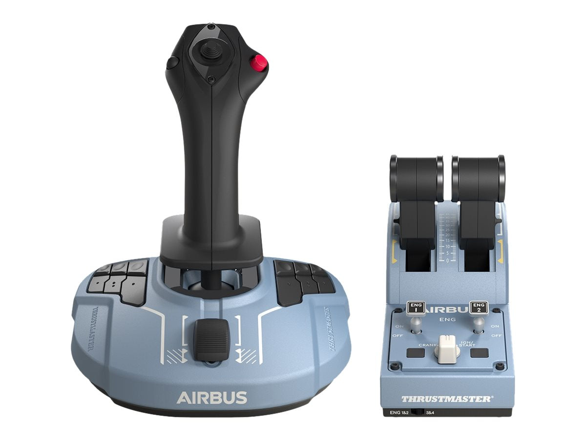 ThrustMaster TCA Officer Pack Airbus Edition Joystick und Gashebel 