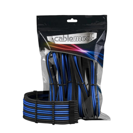 CableMod PRO ModMesh Cable Extension Kit - Sort/Blå CableMod