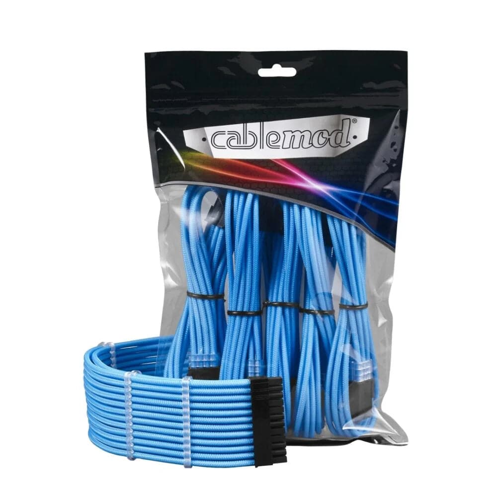 CableMod PRO ModMesh Cable Extension Kit - Lyseblå CableMod