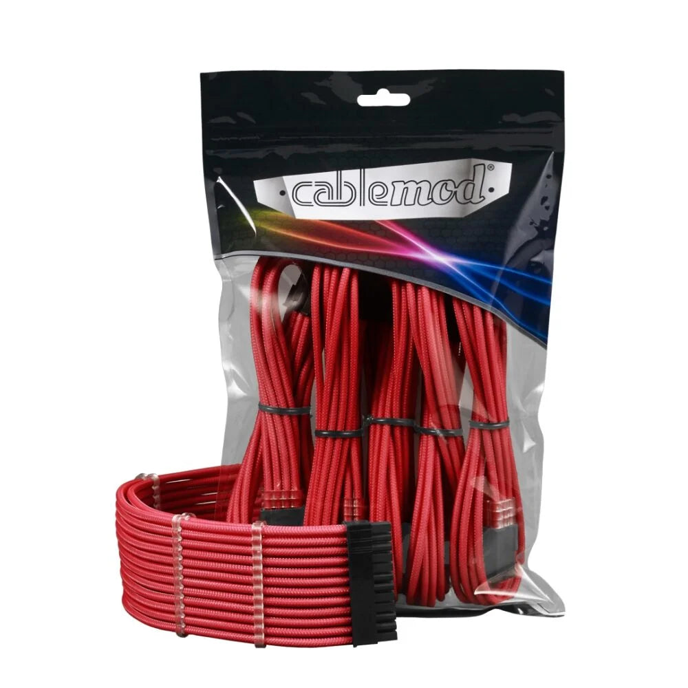 CableMod PRO ModMesh Cable Extension Kit - Rød CableMod