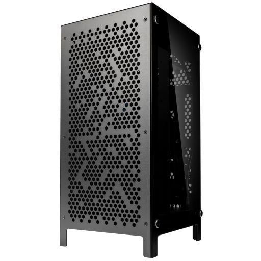 Kolink Rocket Complex Aluminium Mini-ITX Tower Case - Gunmetal Grey Kolink