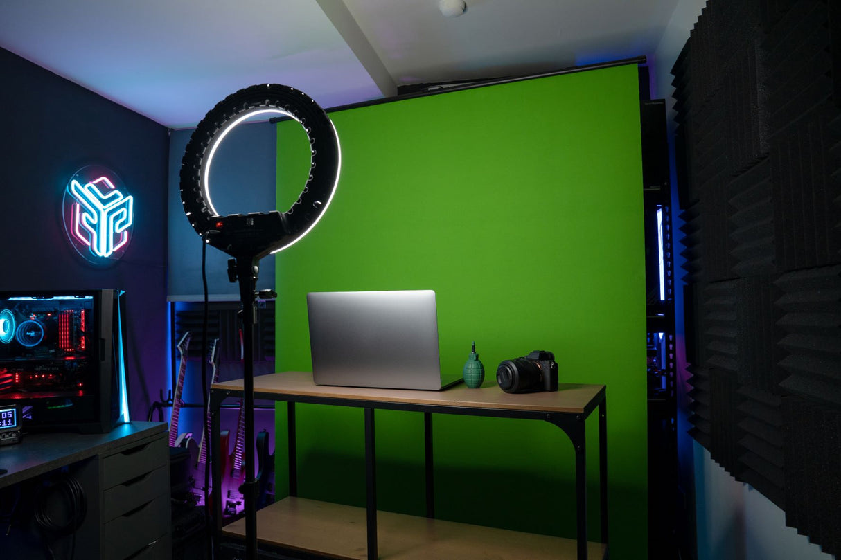 Streamplify SCREEN LIFT Green Screen, 200 x 150cm Streamplify