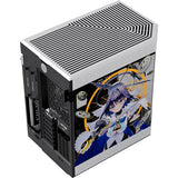 HYTE Y60 – Ouro Kronii Limited Edition – Großes Mauspad im Lieferumfang enthalten, PCI-e 4.0-Riser-Kabel, Panorama-Glasansicht 