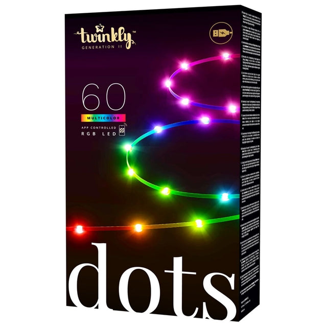 Twinkly Dots 60L Lys stripe Twinkly