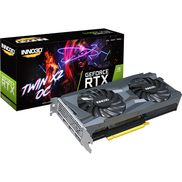 INNO3D GeForce RTX 3060 Ti Twin X2 OC 8GB GDDR6 Inno3D