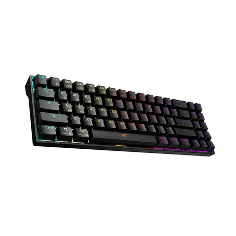 Havit KB496L Sort 65% Gaming Tastatur RGB Havit