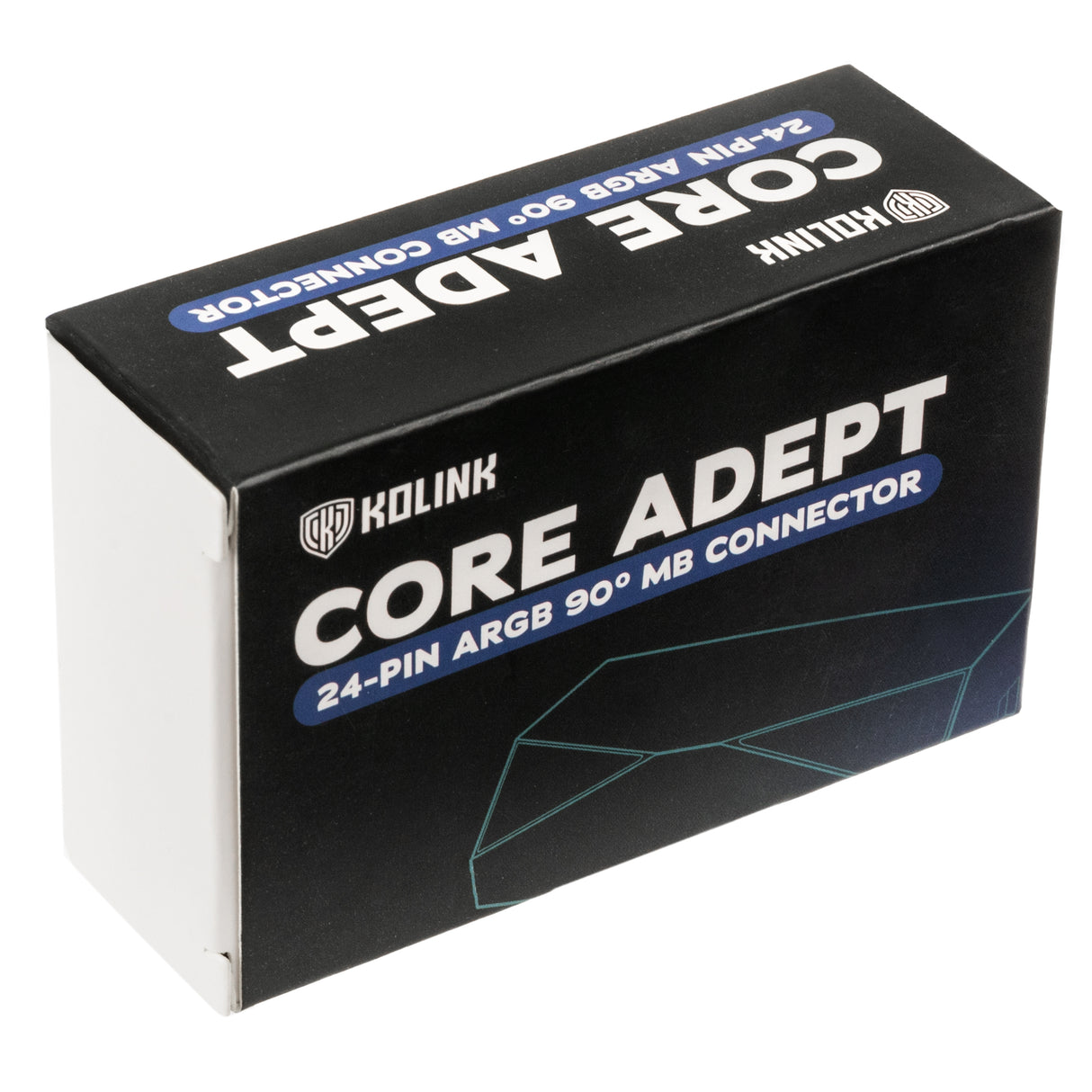 Kolink Core Adept ARGB 24-poliger 90-Grad-Netzadapter