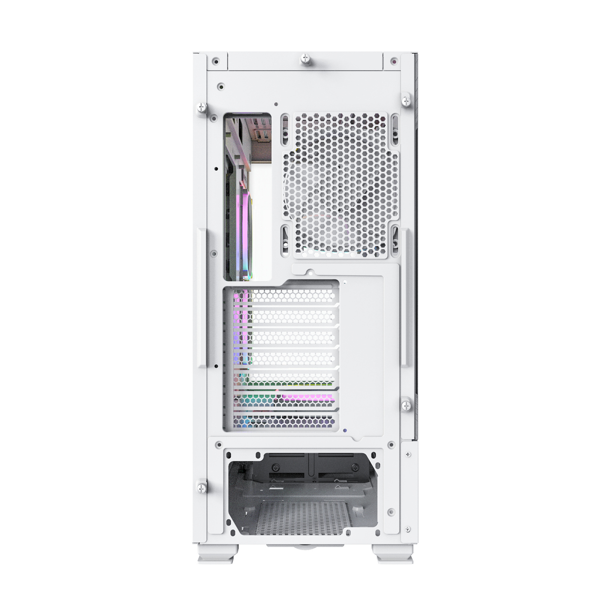 Montech Sky Two White – Midi-Tower, E-ATX, 4x ARGB-PWM-Lüfter