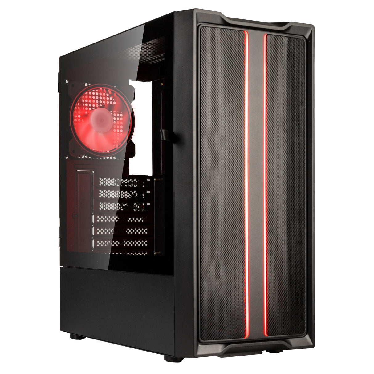 Kolink Inspire Series K12 Midi Tower ARGB-Gaming-Gehäuse – schwarzes Fenster