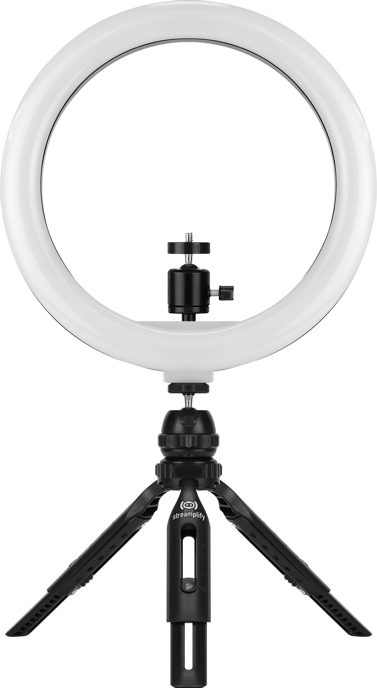 Streamplify LIGHT 10 Ring Light, 25,4cm, 5V USB - Sort Streamplify