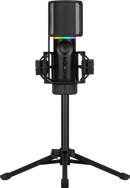 Streamplify MIC RGB Tripod Mikrofon - Sort Streamplify