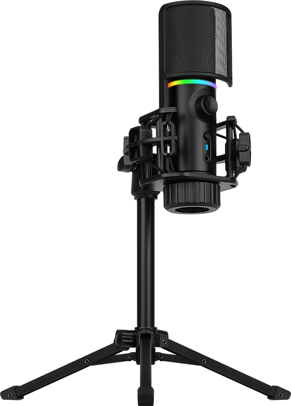 Streamplify MIC RGB Tripod Mikrofon - Sort Streamplify