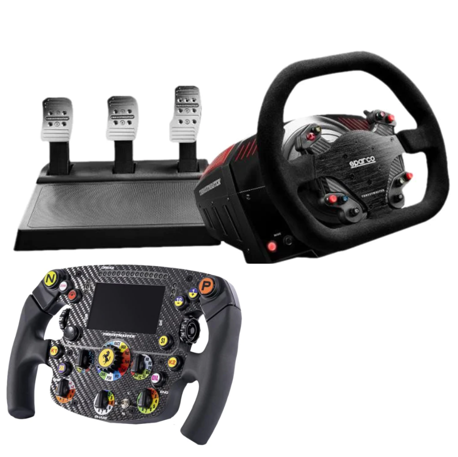 f1 lenkrad mit pedalen pc Thrustmaster F1 Setup Bundle – Formel 1
