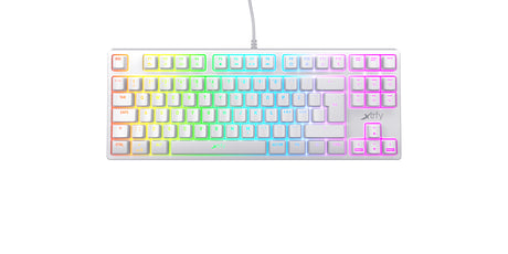 Xtrfy K4 RGB TKL HVID Mekanisk Gaming Tastatur RGB Xtrfy