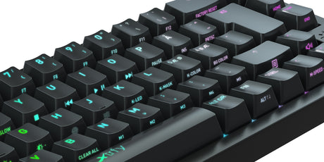 Xtrfy K5 RGB, Compact 65% Sort Xtrfy