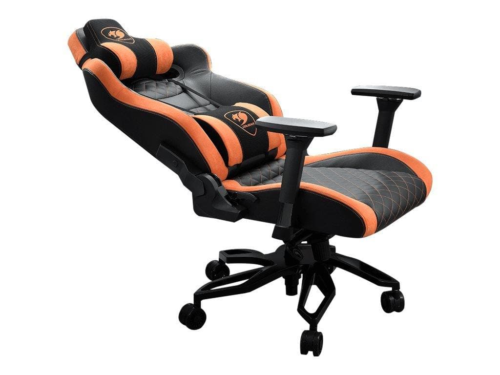 Cougar Armor Titan Pro Gaming Stol Sort Orange Cougar