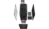 DeepCool CC360 A-RGB Micro-ATX Case, Black