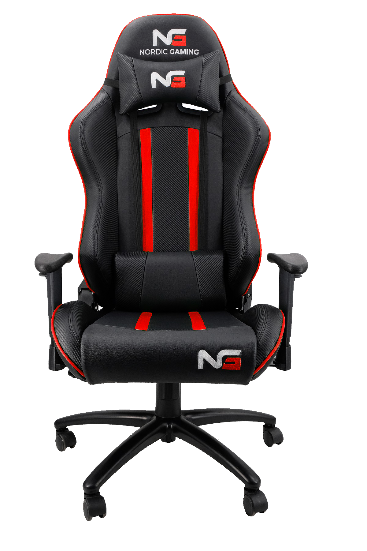 Nordic Gaming Carbon Gaming Chair Rød Nordic Gaming