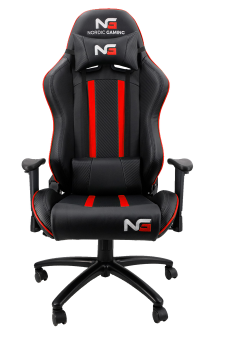 Nordic Gaming Carbon Gaming Chair Rød Nordic Gaming