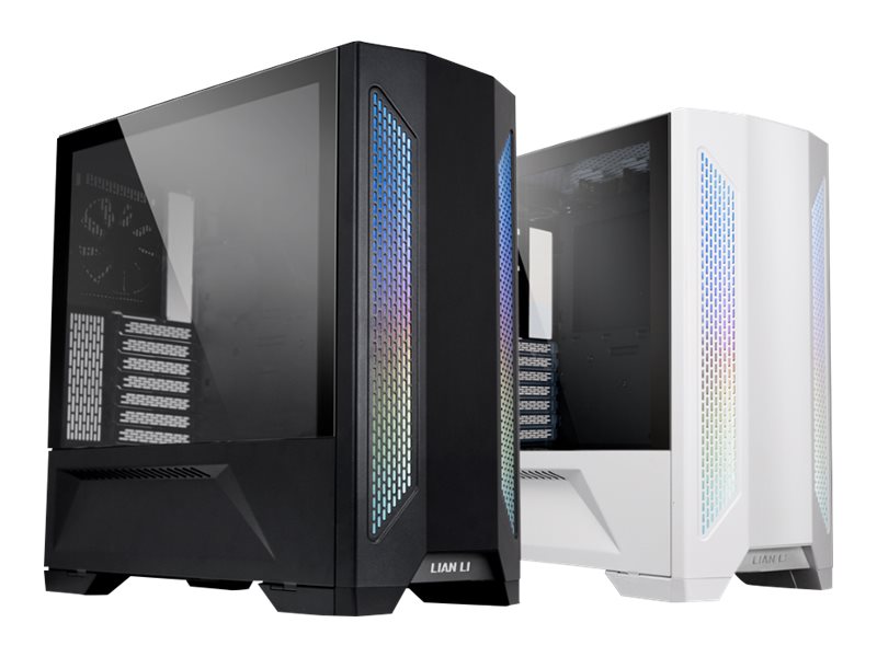 Lian Li LANCOOL II Midi-Tower - Tempered Glass - DRGB - Hvid Lian Li