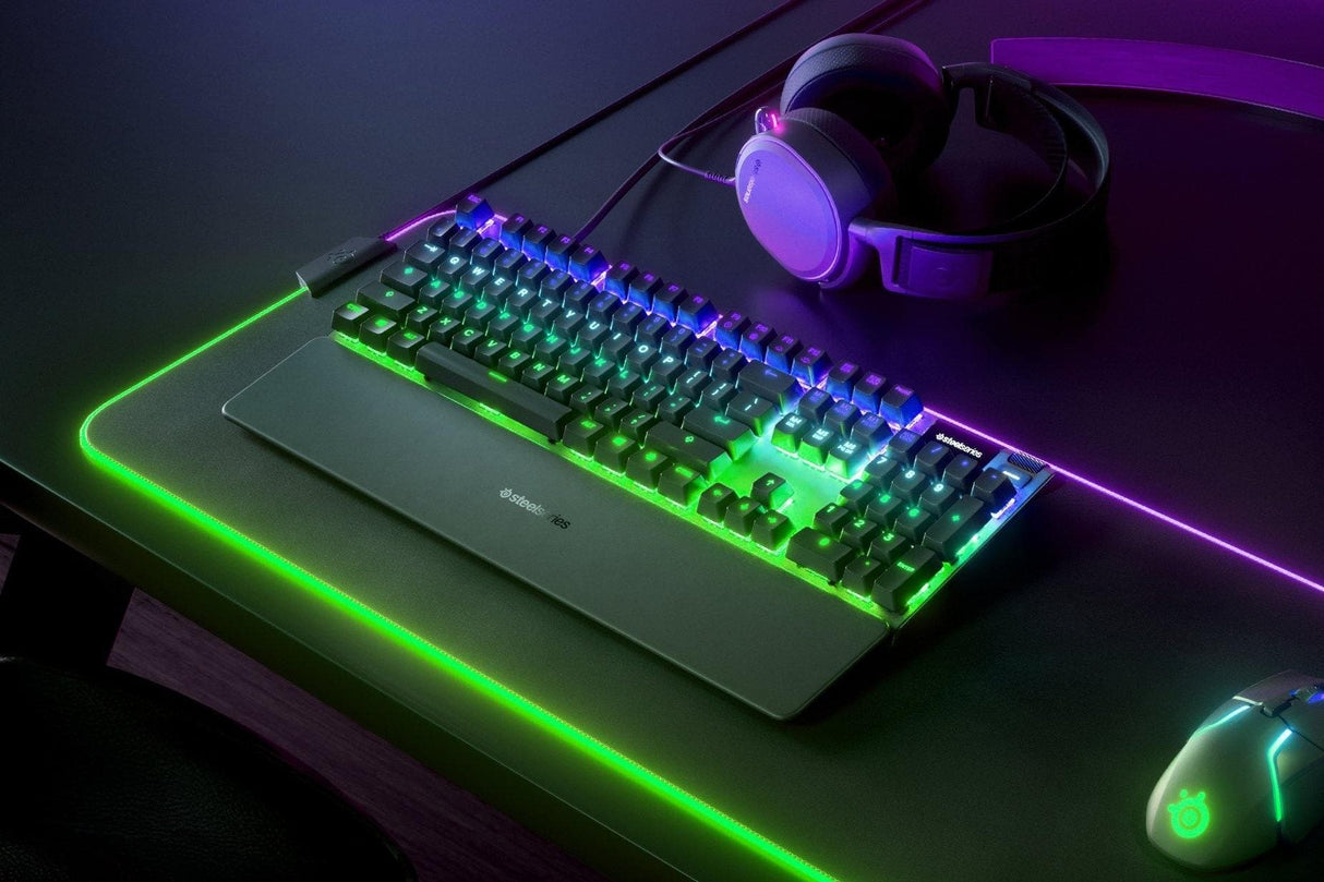 SteelSeries - Apex 7 Red Switch Gaming tastatur- Red Switch - Nordic Layout Steelseries