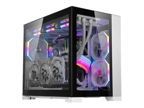 Lian Li PC-O11 Dynamic MINI - Tempered Glass - Hvid Lian Li