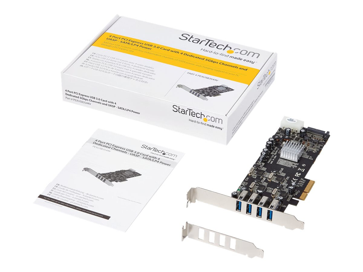 StarTech.com USB-adapter PCIe x4 Geekd