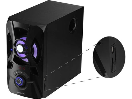 Creative - E2900 2.1 Bluetooth Sound System Creative