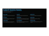 Logitech - G Saitek Pro Flight Radio Panel / PC