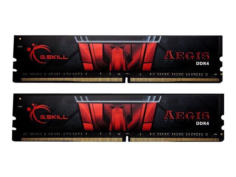 G.Skill AEGIS DDR4  32GB kit 3000MHz CL16  Ikke-ECC G.Skill