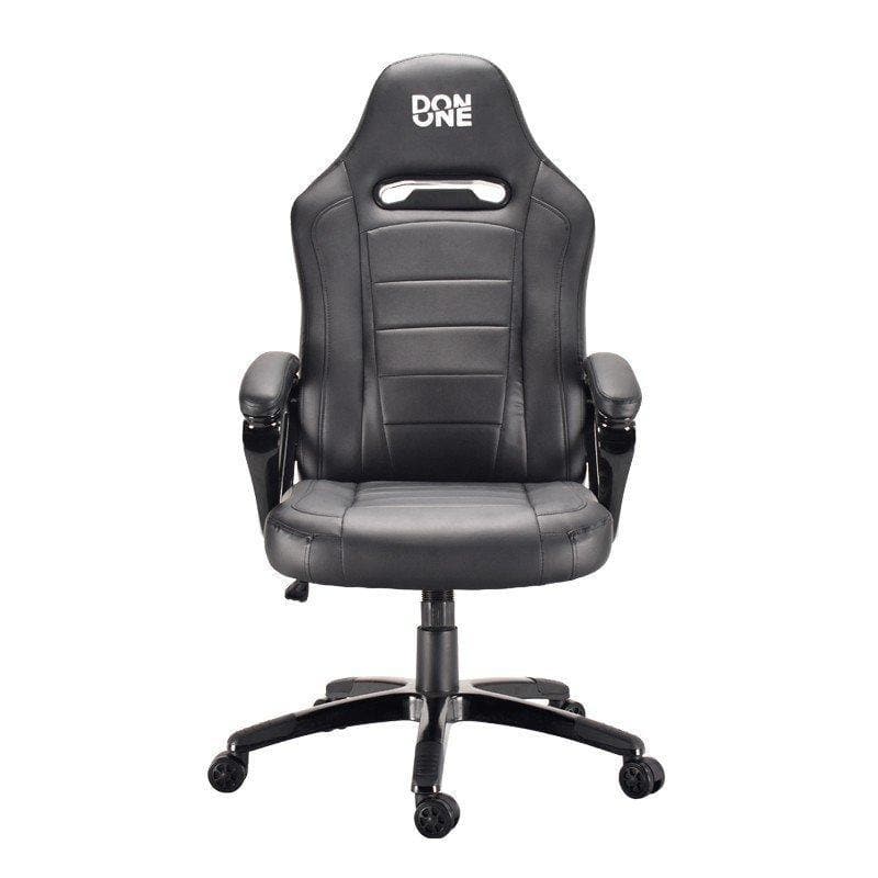 DON ONE - Belmonte Gamer Stol Sort - PU Læder - Op til 150 KG DON ONE