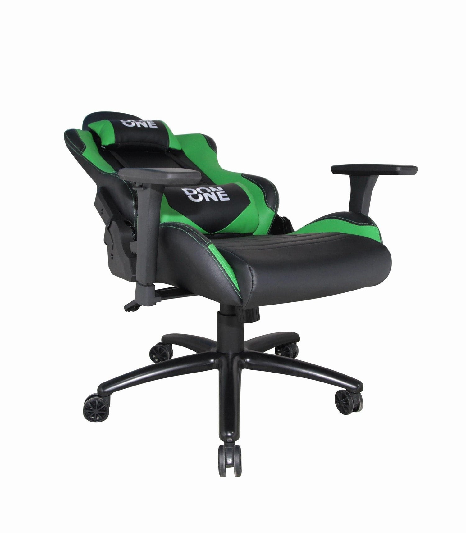 Don One - GC300 Gamer stol Sort/Grøn - PU Læder - Op til 120 KG DON ONE