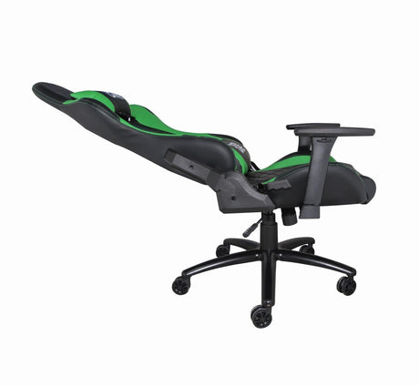 Don One - GC300 Gamer stol Sort/Grøn - PU Læder - Op til 120 KG DON ONE
