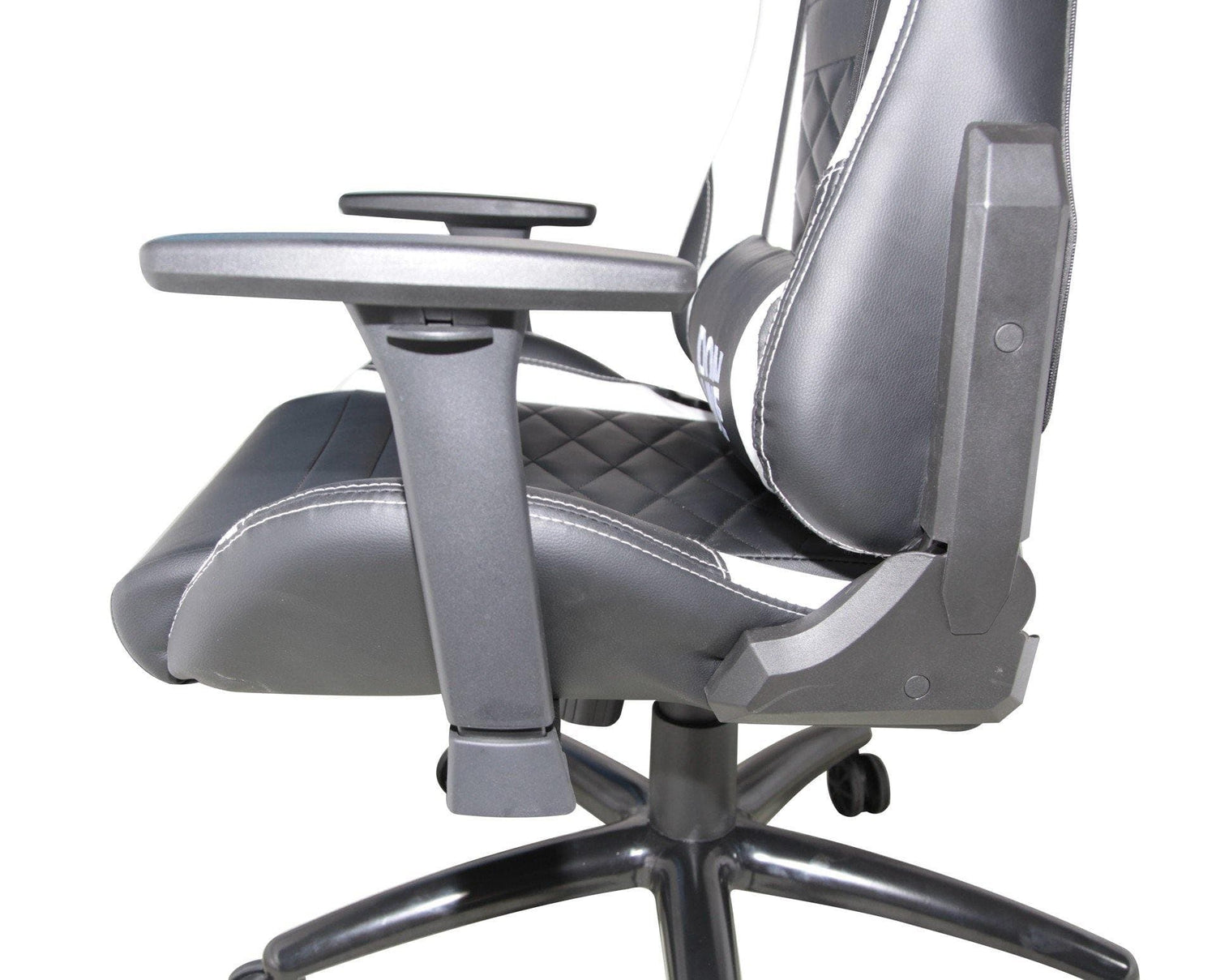 DON ONE -GC300 Gaming stol - Sort/Hvid PS5 Farver - PU Læder - Op til 120 KG DON ONE