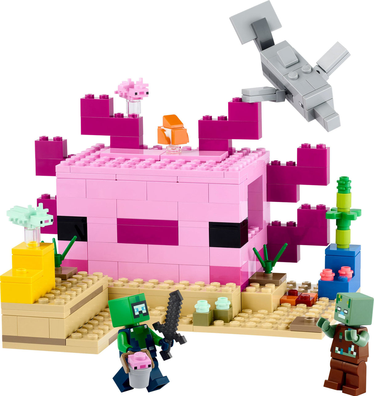 LEGO Minecraft - Axolotl huset (21247)