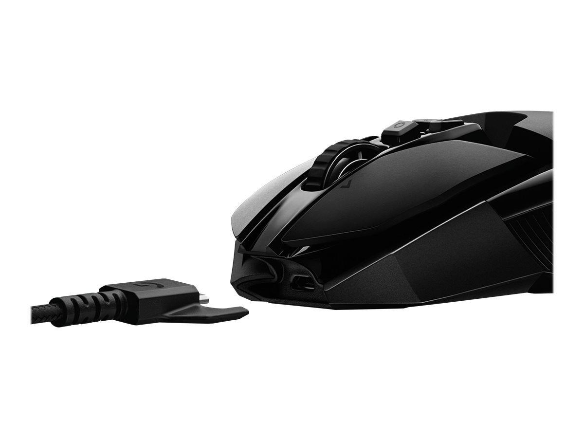 Logitech Wireless Gaming Mouse G903 LIGHTSPEED HERO 16K sensor Optisk Trådløs Kabling Sort Logitech