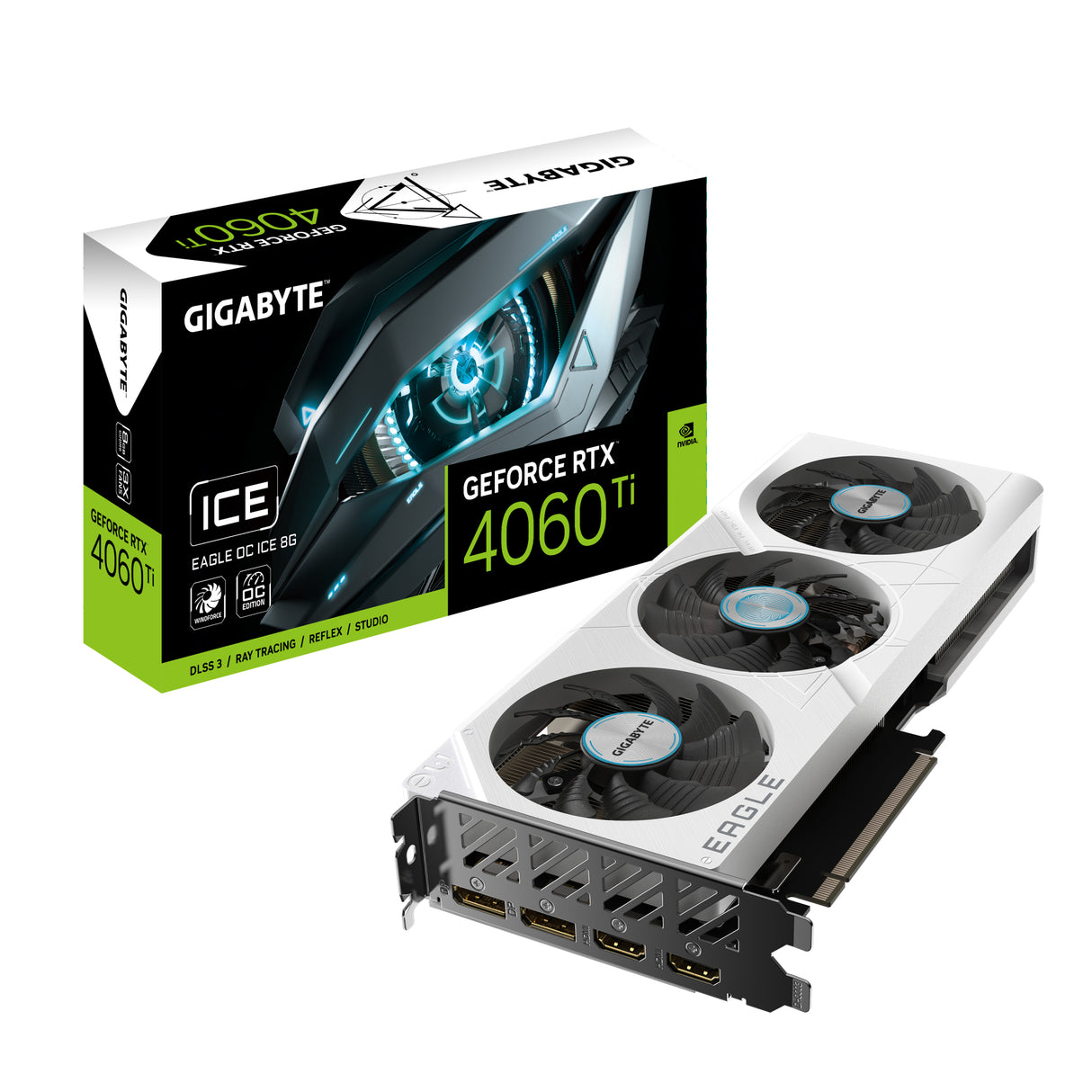 Gigabyte GeForce RTX 4060 Ti EAGLE OC ICE 8G 8GB