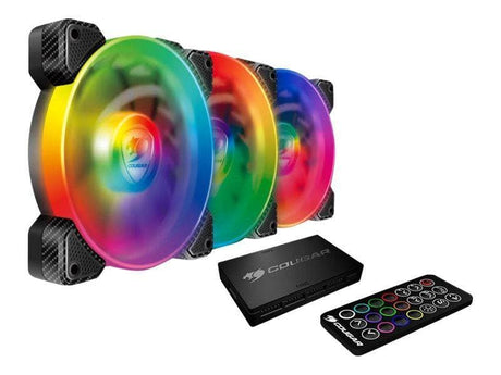 Cougar Vortex RGB SPB 120 kabinetblæsersæt Cougar