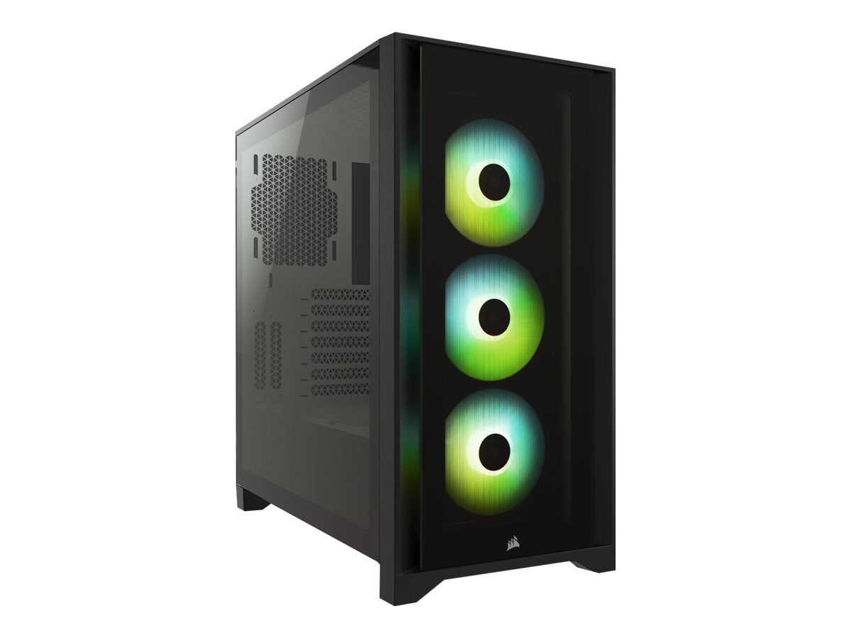 CORSAIR iCUE 4000X RGB Tårn ATX Sort Corsair