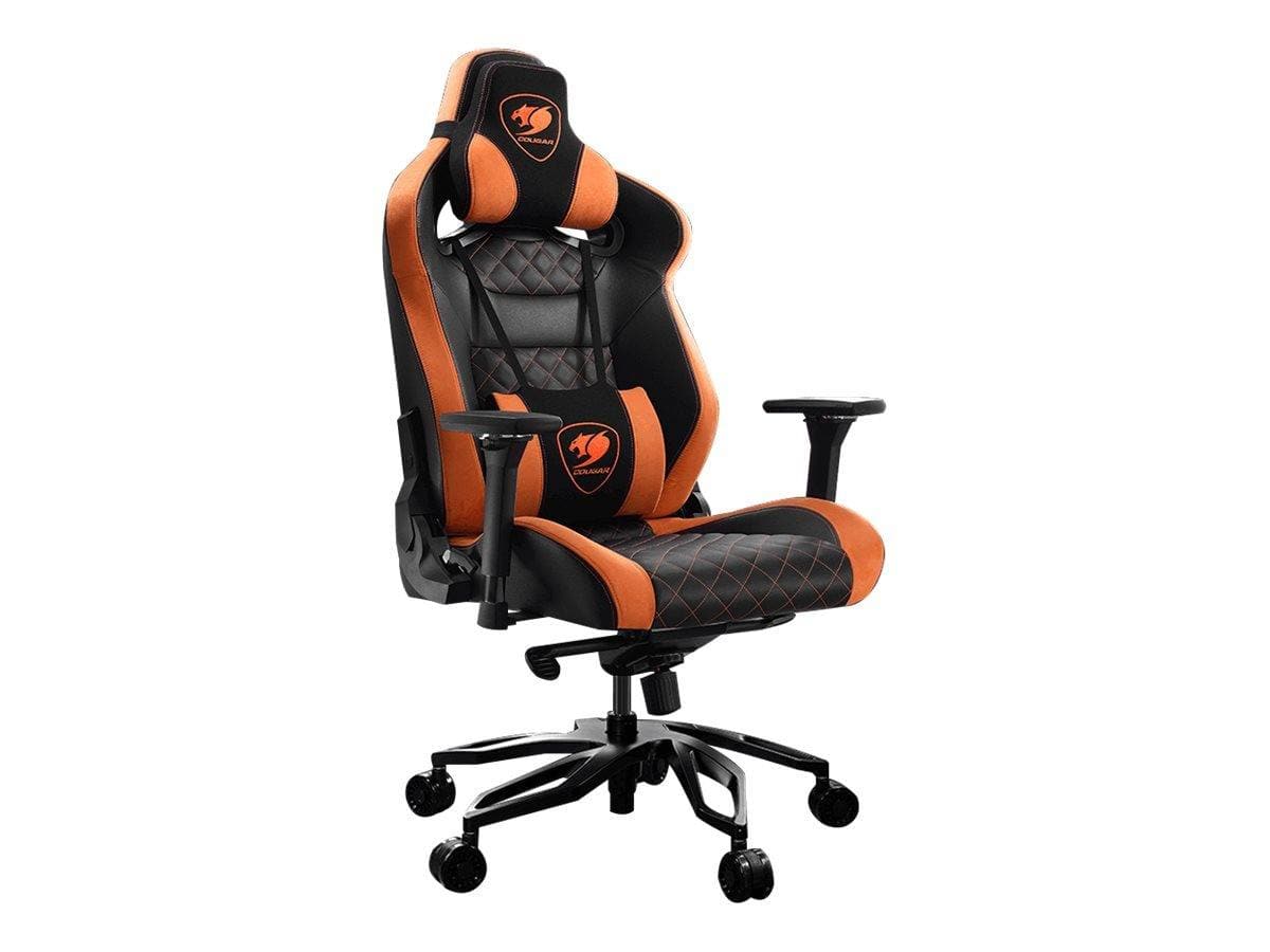 Cougar Armor Titan Pro Gaming Stol Sort Orange Cougar