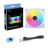 Lian li UNI FAN SL INF PWM Weiß – 140 mm, Infinity RGB, Einzelpackung